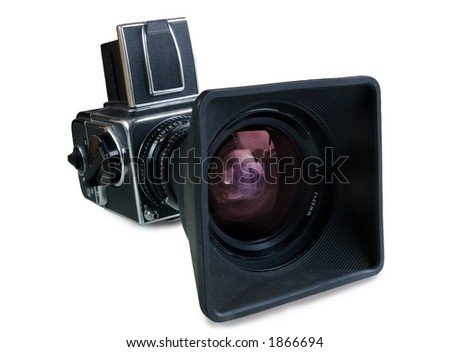 Medium format camera