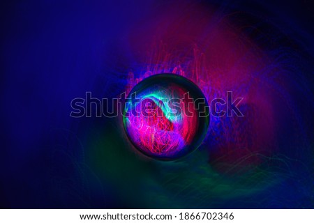 Abstract design beauty lightpainting background