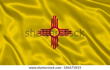 Flag of New Mexico state (USA)