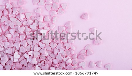 soft pink little hearts for Valentine's Day. background of little hearts for the holidays