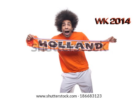 Dutch soccer fan