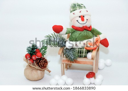 Decoration for Christmas and New Year 