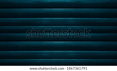 Wood plank texture in Tidewater Green color. Dark empty wood background. Rough, rough surface, finishing material. Abstract background. Royalty-Free Stock Photo #1867361791