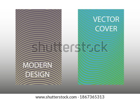 Modern vector cover band front design. Colorful strip on black background layout for corporate purpose. Contrast cover for front page of  book.