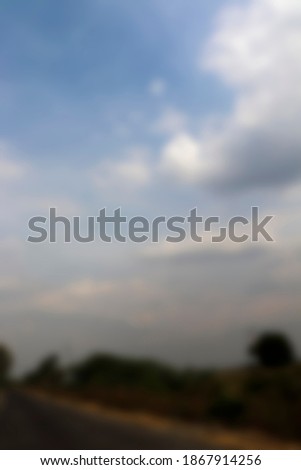 blur sky background, Blue sky and white and gray clouds on a bright day