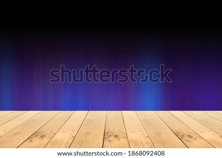 Empty wooden board empty table in front of blurred background. Perspective brown wood over abstract background - can be used mockup for display or montage your products. copy space.