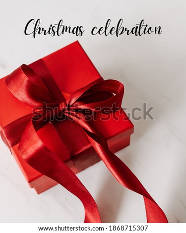 red Christmas gifts with super quality