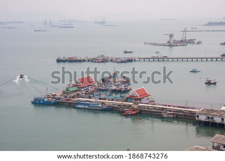 Scenic view of jetty extending into the sea.