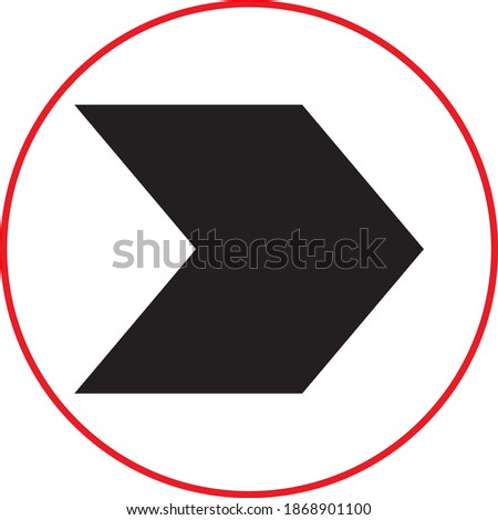 Arrow big black set icon. icon. Arrow. Cursor. Modern simple arrow. Vector illustration Arrow vector with elegant style and black color.