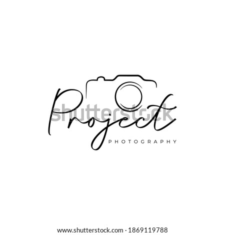 Photography Logo design vector inspiration Royalty-Free Stock Photo #1869119788
