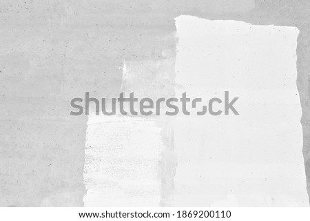 Hand made grunge backdrop, Grungy Texture background in high resolution. Brush stroked painting, Black acrylic paint stroke texture on white paper, Scattered mud art, Macro image of spray paint.