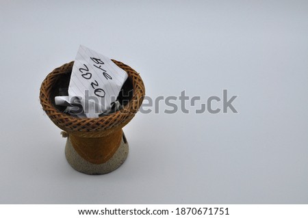 Let's take this 2020 year and set it on fire, so let's hope 2021 will be better. Conceptual photo represented burning a sheet of paper with Bye 2020