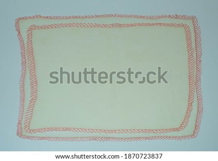 Handcrafted lacy cover photo and corner detail on a white background.