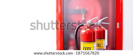 fire extinguishers available in fire emergencies.
