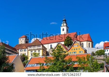 Historical city of Horb am Neckar, Germany 