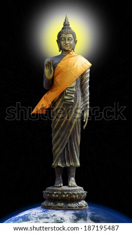 Buddha statue, Bangkok Thailand wat arun 