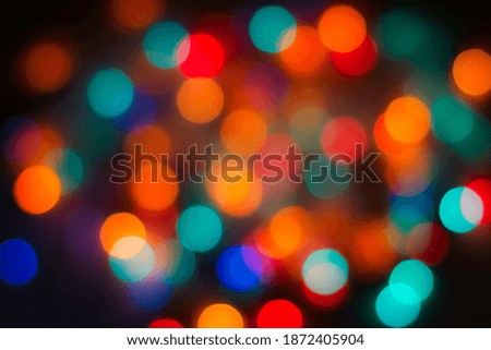 modern abstract background colored round highlights on dark background