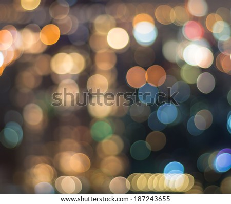 Blurred Photo bokeh for abstract background