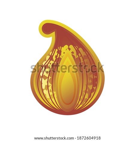 happy diwali festival, gold luxury lamp light vector illustration