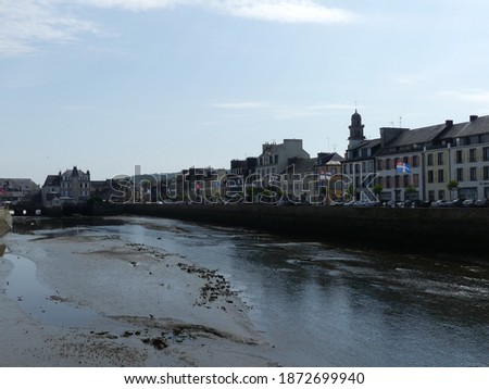 Beautiful city (Finistere, Bretagne, France, Europe)