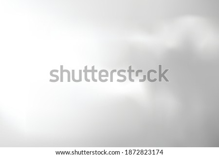 Spring closeup cool clear nebulosity day scene. Dark silver color hand draw winter fume steam wind gale skyscape vapor artwork cartoon style. Pale grey summer windy blur soft artist text space panoram Royalty-Free Stock Photo #1872823174
