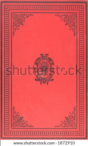 Cover of book published at 1860 ies