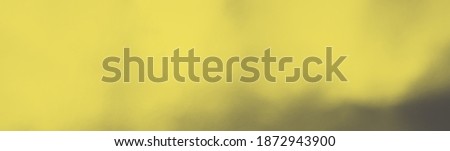 Illuminating yellow and ultimate gray abstract color trendy background. Web banner