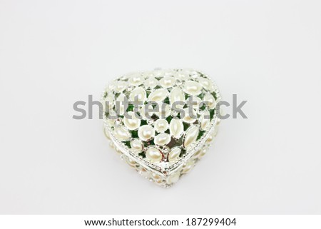 Beautiful love shape present box 