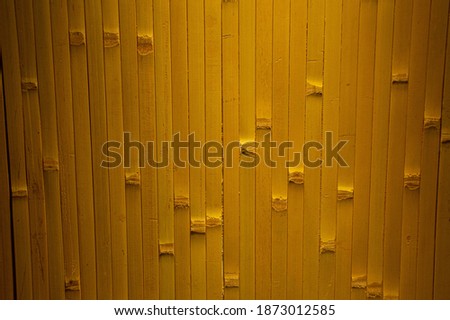 Texture from bamboo boards. Bamboo background. Bamboo wooden wall. High quality photo