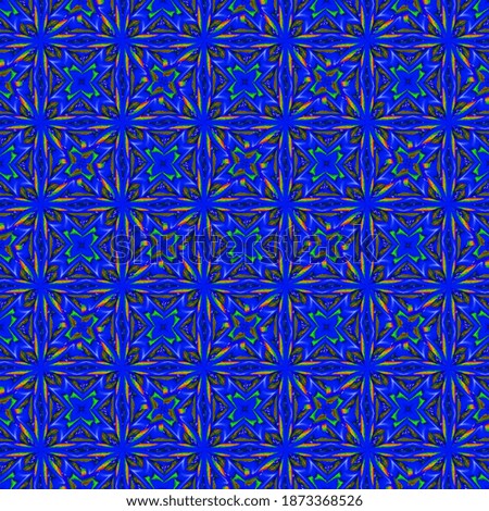 colorful symmetrical repeating patterns for textiles, ceramic tiles, wallpapers and designs.seamless image.