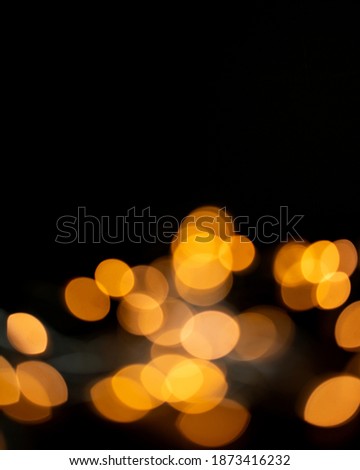 Merry Christmas and Happy New Year blurred bokeh banner background. Copy space, free space, space for text. Xmas mood.