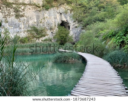 Plitvice Lakes National Park is a World Heritage Site designated by UNESCO which is the oldest national park in Europe.