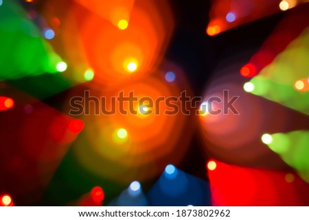 Beautiful abstract background of bright colored dynamic lights