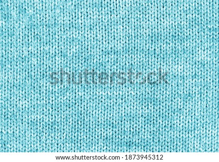 Blue texture cotton background - High resolution