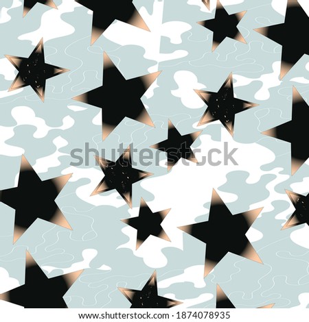 Vector illustration of beautiful sky  star