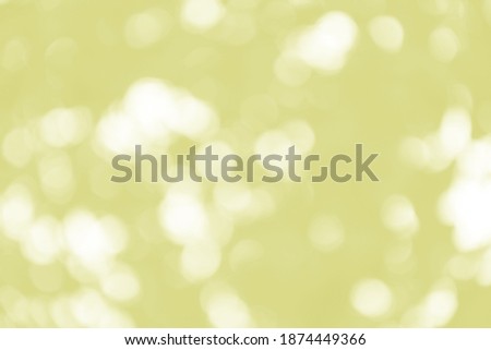 Sweet yellow bokeh for background