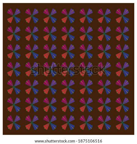 Abstract geometric background design vector pattern