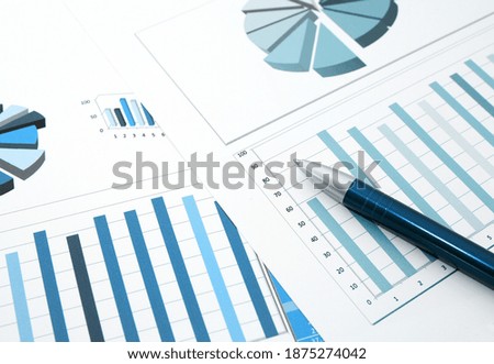 business chart results - business success analysis