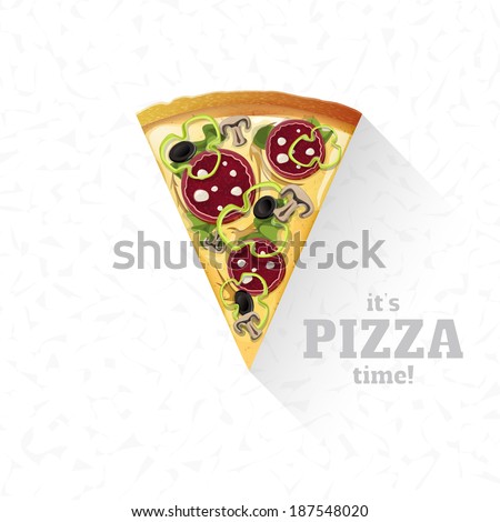 pizza vector version