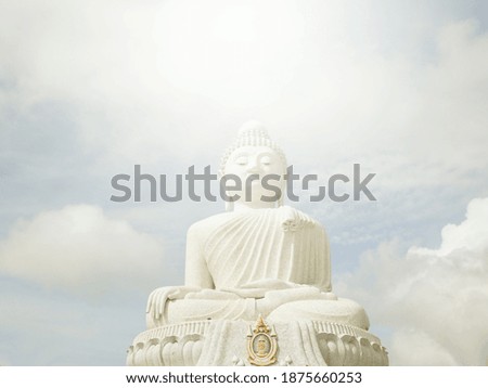 Big buddha statue in phuket thailand