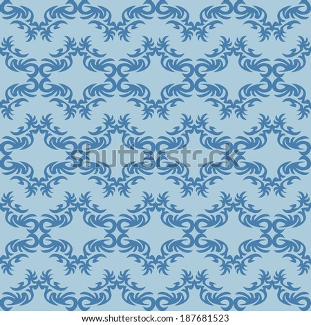 Seamless texture vector illustration with ornaments.