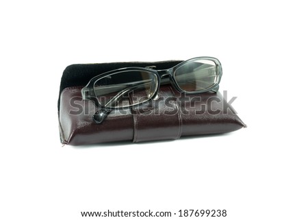 eye glasses and pocket