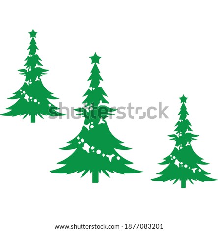 Tree design pine  Christmas 2021