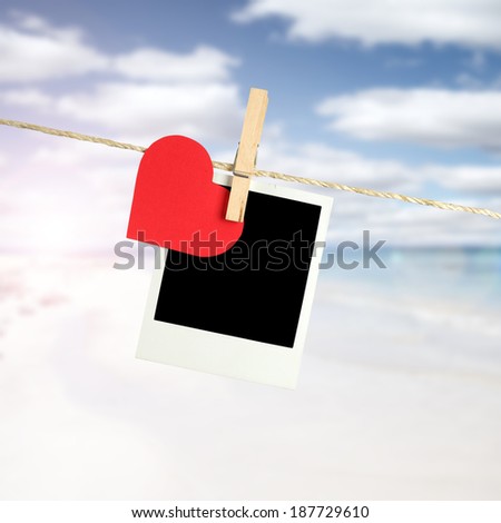 summer card and love 