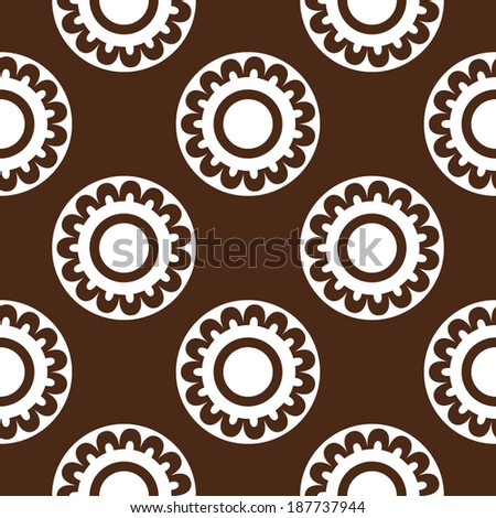 Vector illustration of a seamless pattern 