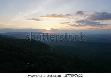 Blue Ridge Mountain Sunset Hike
