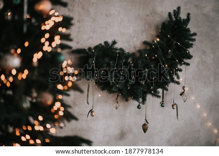 christmas holiday decor decoration wreath