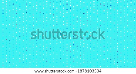 Light blue vector background with spots. Abstract decorative design in gradient style with bubbles. Design for posters, banners.
