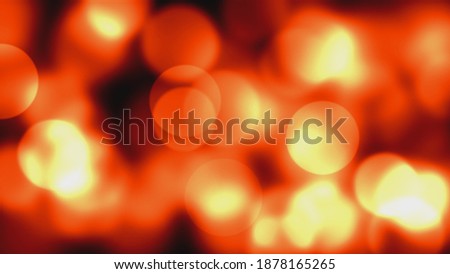 Colorful circles with bokeh abstract background illustration
