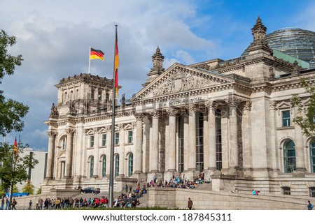 Reichstag in Berlin, Germany. Canon 5D.